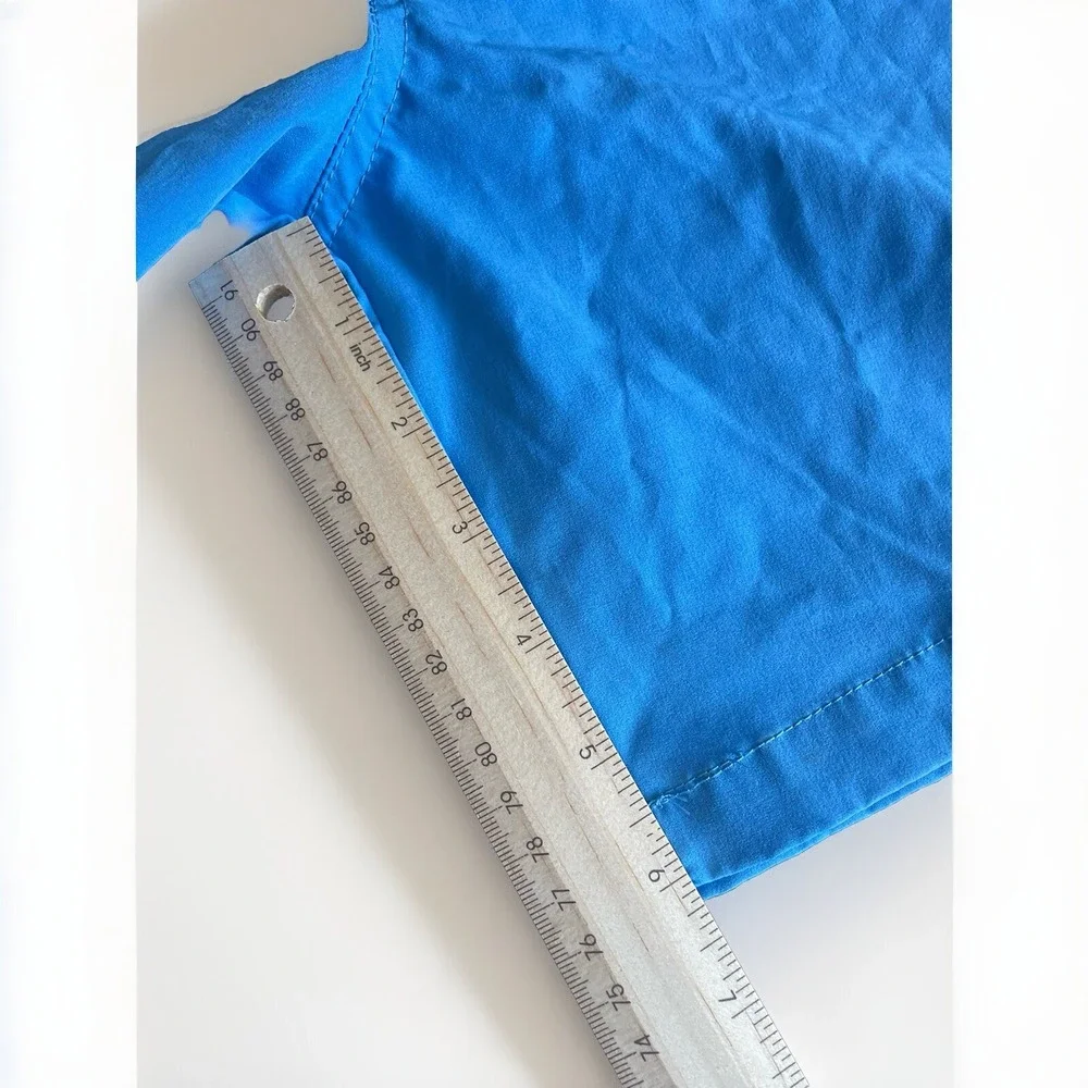 Cabana by‎ Crown & Ivy  Youth  Swim Shorts Large Blue Drawstring